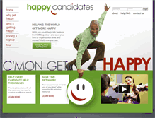 Tablet Screenshot of happycandidates.com